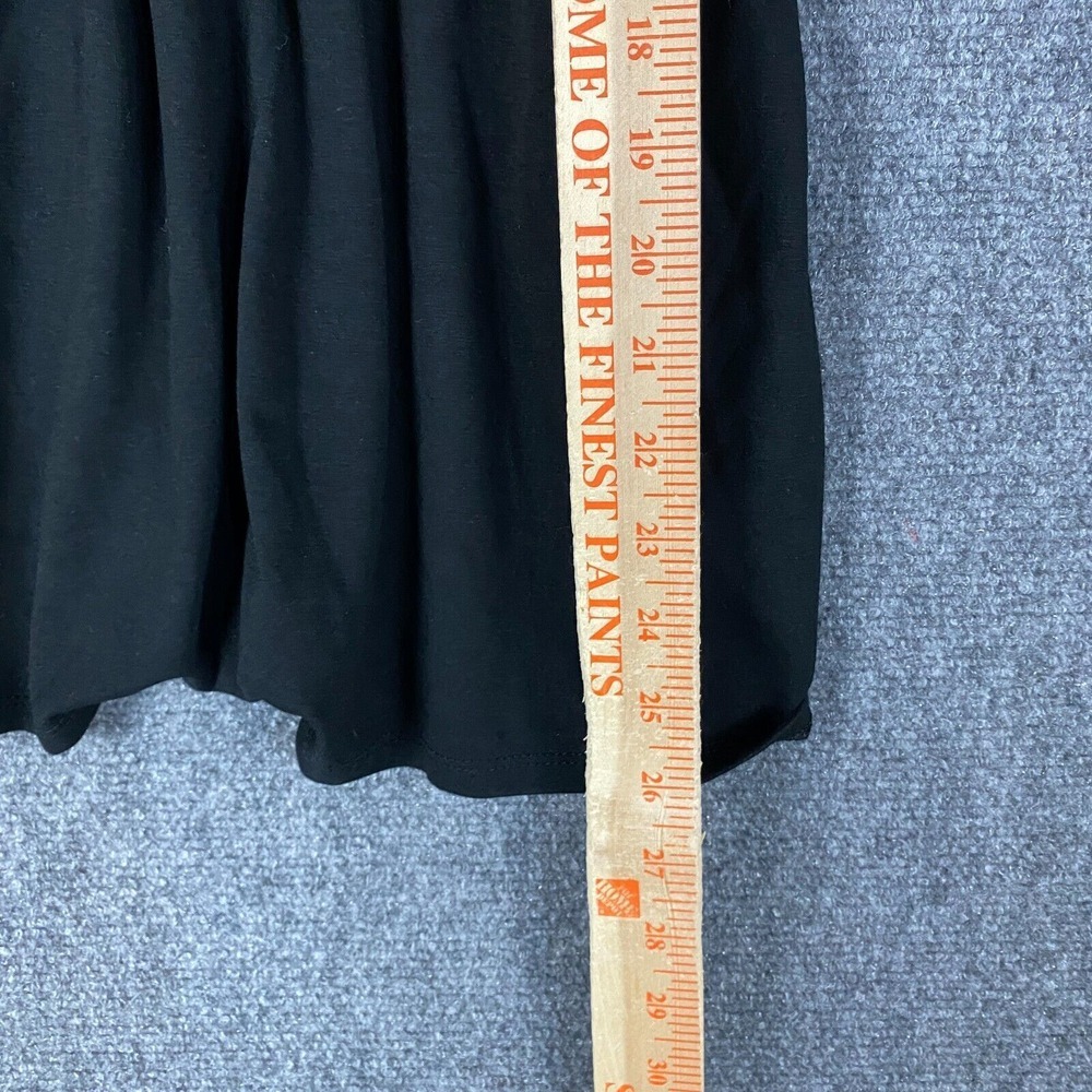 Banana Republic Wrap Dress Women's XS Short Rayon Blend Black - Picture 6 of 8